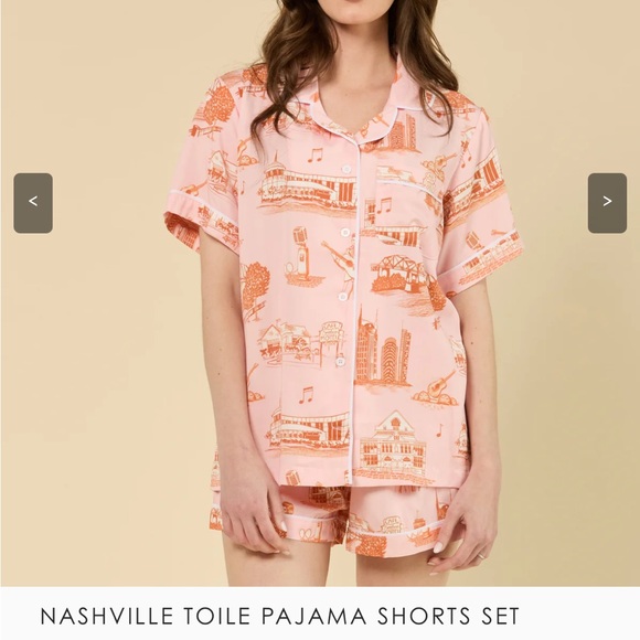 Katie Kime Nashville Toile Pajama Set - Picture 5 of 5